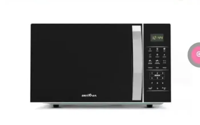 Microondas Britânia 28 lt branco espelhado, limpa fácil BM030, 110 V NOVO NA CAIXA C/NOTA 