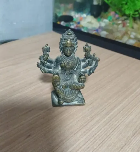 Estátua de bronze Shiva - deus hindu Adiyogi