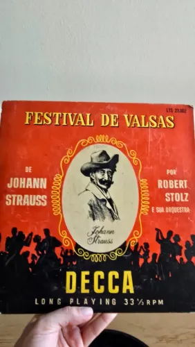 LP - Festival de Valsas de Johann Strauss
