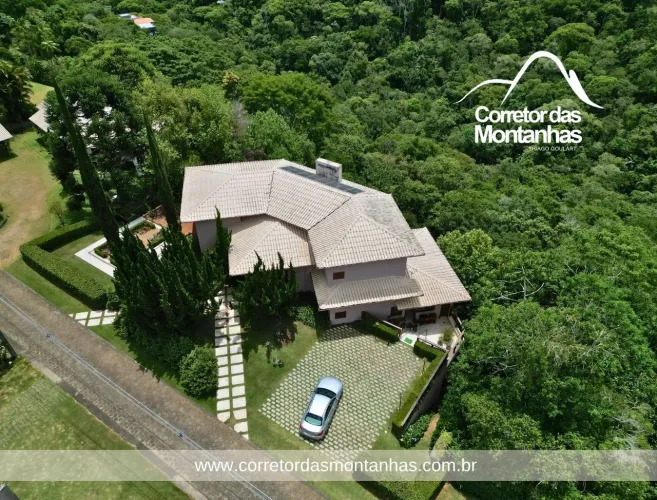 Monte Verde Casa de Luxo Porteira Fechada para Comprar na Reserva Ambiental Águia Branca,