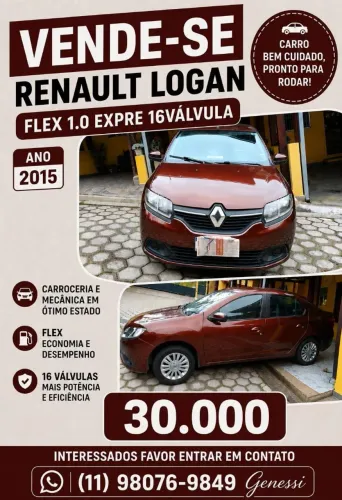 Renault Logan Expres./exp. UP Hi-flex 1.0 16V 4P 2015