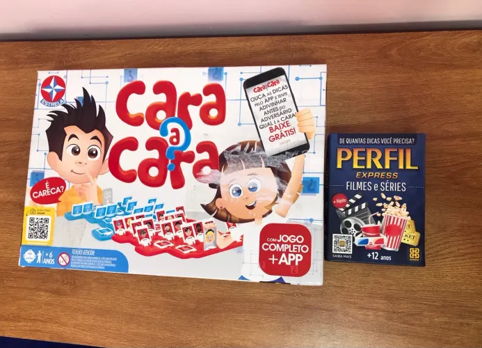 Cara a cara & Perfil Express (Tabuleiro / Cartas)