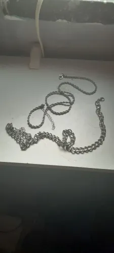 2 Colar Corrente Masculina