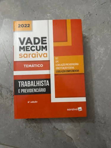 Vade Mecum Saraiva Trabalhista e Previdenciário