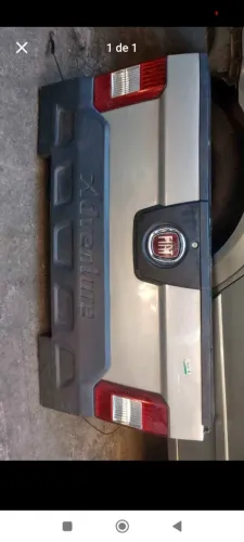 Tampa traseira Fiat Strada 2009 a 2013 adventure