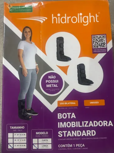 Bota Ortopédica Longa Hidrolight Imobilizadora G
