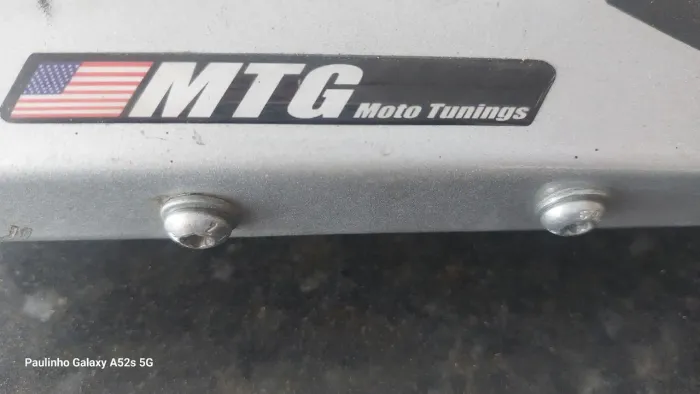Escapamento MTG para motos 600 cc