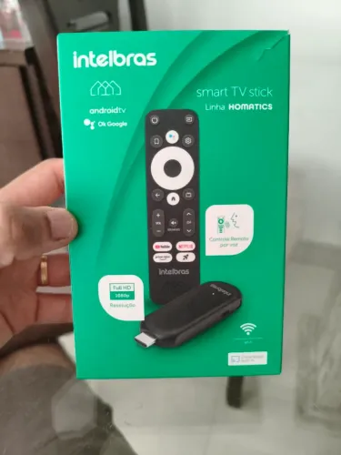 Smart TV Stick Intelbras Homatics Full HD