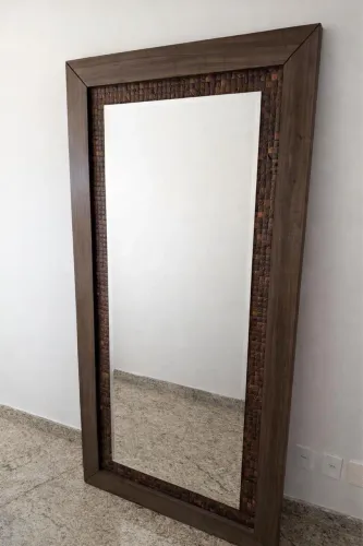 Espelho decorativo 2 m altura x 1m largura