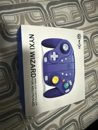 Controle NYXI Wizard Wireless Nintendo Switch (Formato GameCube) - Impecável!