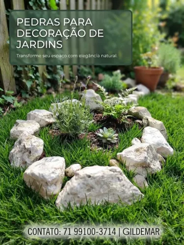 Pedras para jardim