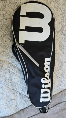 Bolsa raqueteira Wilson para 2 raquetes em bom estado