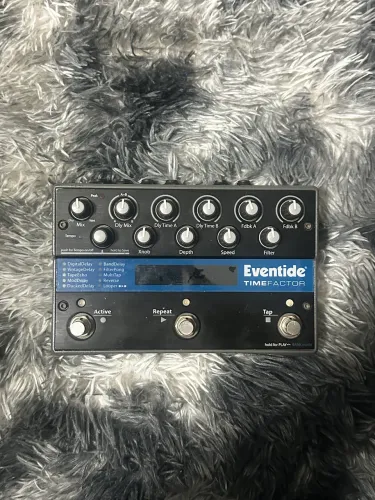 Pedal Eventide Timefactor delay tap preset