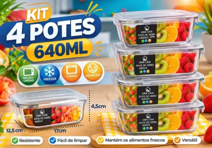 Pote marmita 640ml