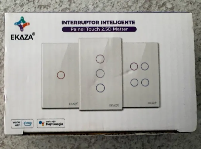 Interruptor EKAZA 3 teclas