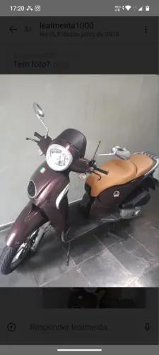 Scooter Bee Royale 200 cc Aprilia Scarabeo Revisada pneus Michelin novos