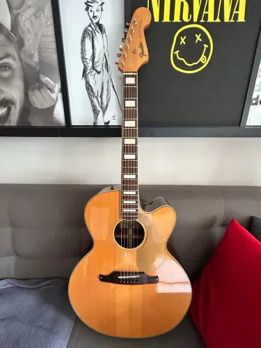 Violão Fender Kingman Jumbo - ANALISO TROCA