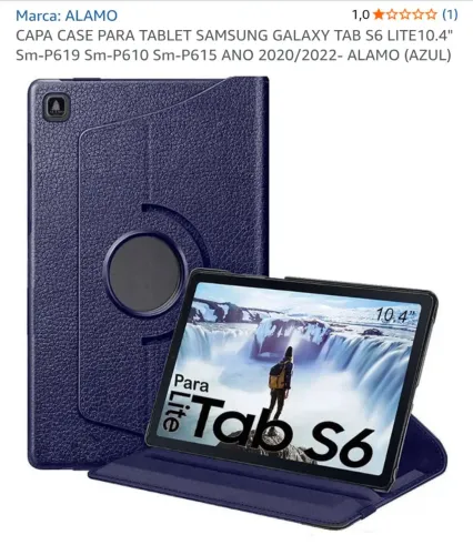 Capa tablet Samsung S6