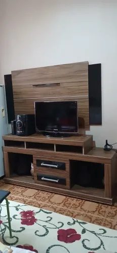 Rack com painel de parede