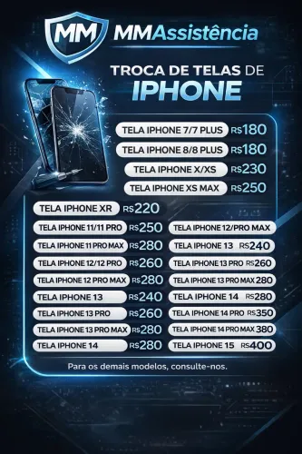 Troca de módulos de iPhone 