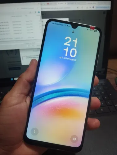 Samsung Galaxy A05s 128GB Prata - Estado de Novo / Impecável