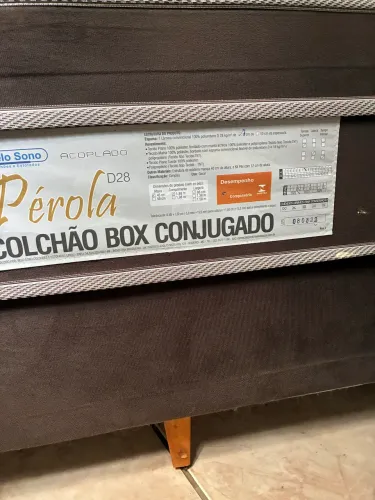 Cama solteiro box
