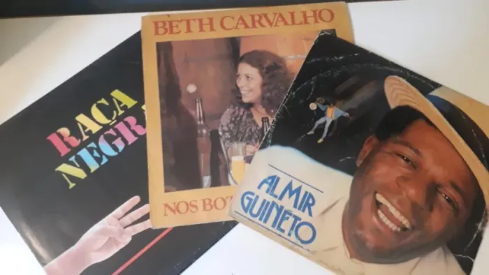 Coleção Samba Almir Guineto / Beth Carvalho / Raça Negra LP / Vinil