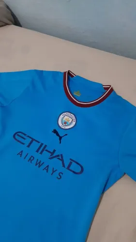 Camisa Man City 22/23 Home Tamanho M