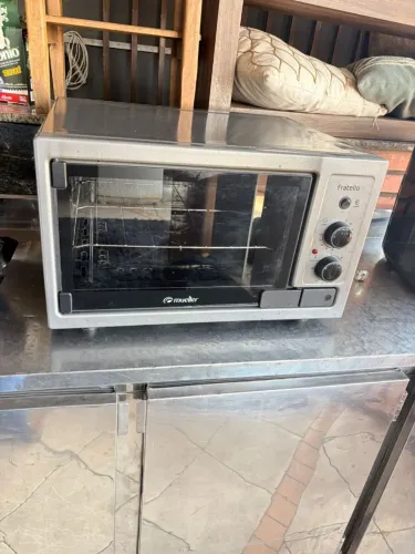 forno elétrico de bancada Mueller Fratello Titânio de 44 litros 220w ((ENTREGO GRATIS))