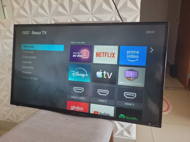 Vendo tv smart 42 polegadas modelo roku