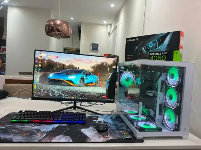 Troco Vendo Pc Gamer Amd Ryzen 7-8700f /16 ddr5 /512+500TB ssd /Rtx 4060. Toppp.