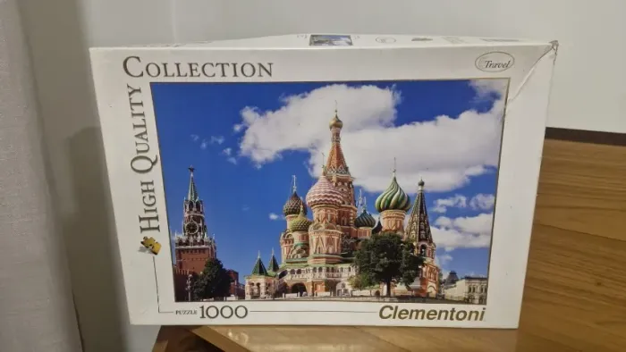 Quebra-Cabeça Clementoni Moscou - Catedral de São Basílio (1000 Peças)