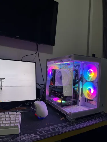 PC GAMER DE ALTO DESEMPENHO! RX 7600 8GB + RYZEN 5 5600GT