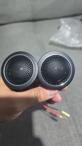 Par de Tweeter Morel MT450 novos sem caixa, náo é Focal,Audison, BLAM, Dls, Xcelsus, JL,