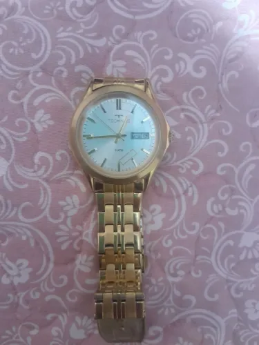 Relógio:Technos automático-all stainless steel-water resistant-5 ATM