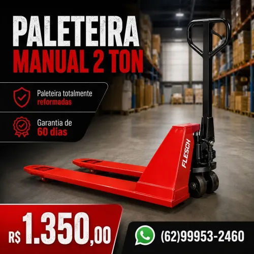 Paleteira Burrinha 2 Toneladas
