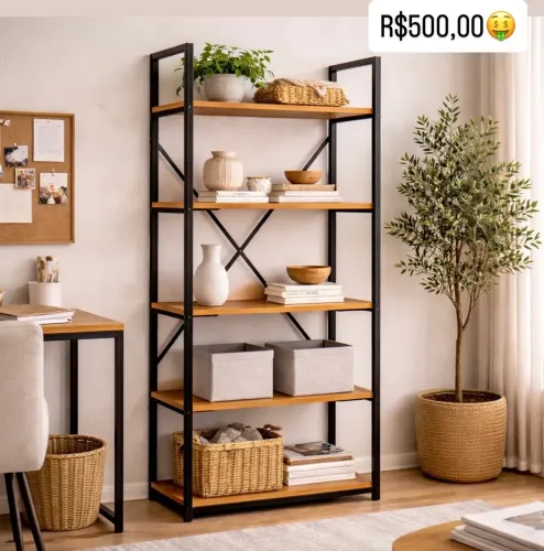 Estante com Prateleiras