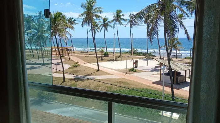 Luz das Acácias - Stella Maris  Cobertura 118,15m², 3/4, Vista Mar, Pé na Areia, Porteira