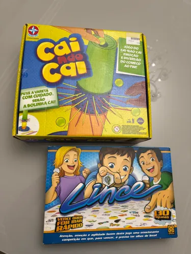 2 Jogos (Lince e Caí não Cai)