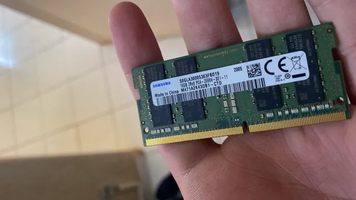 Memória ram ddr4 16gb frequência 2666 para notebook