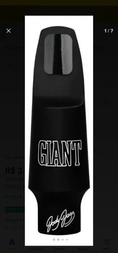 Boquilha tenir Jody jazz Giant  7*