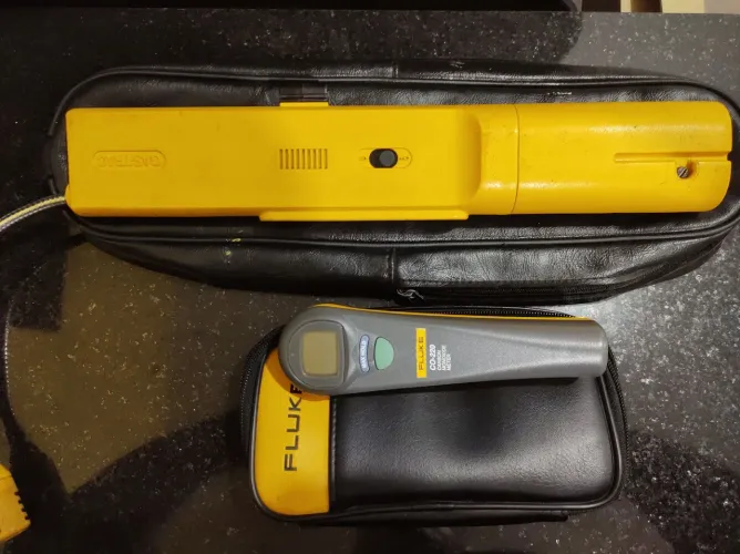 medidor de monóxido de carbono Fluke CO-220 e Gas-Trac NGX-6