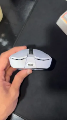 Mouse Gamer Sem Fio Attack Shark X11 + Dock de Carregamento