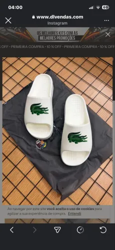 Lacoste slide