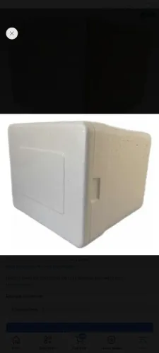 Isopor 45L NOVINHO.