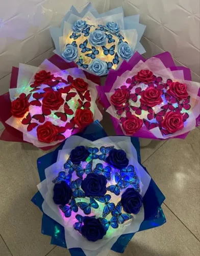 Buquês lindos de Borboletas