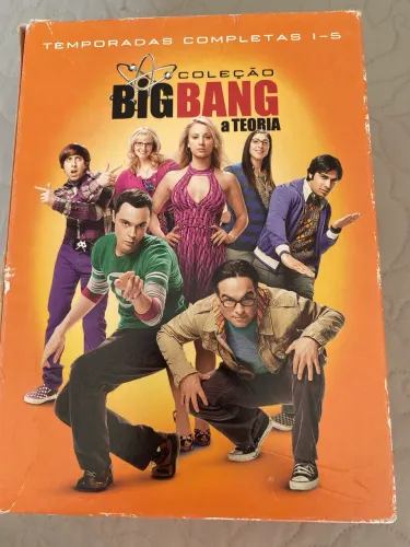 Temporadas completas 1 a 5 Big Bang A teoria