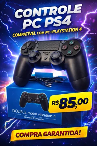 CONTROLE PC PS4 BLUETOOTH