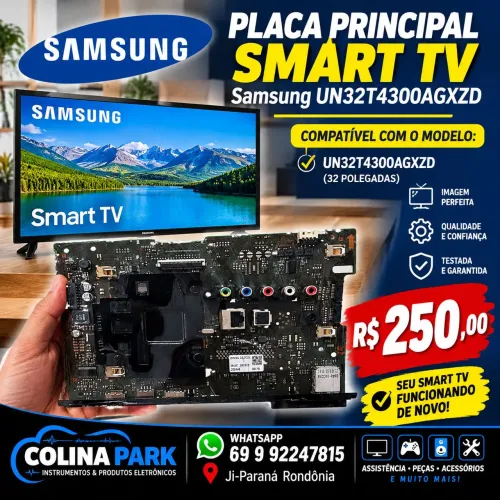 Placa Principal Smart Tv Samsung UN32T4300AGXZD