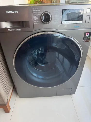 Lava e Seca Samsung EcoBubble 10,2 kg / 6 kg - Inox